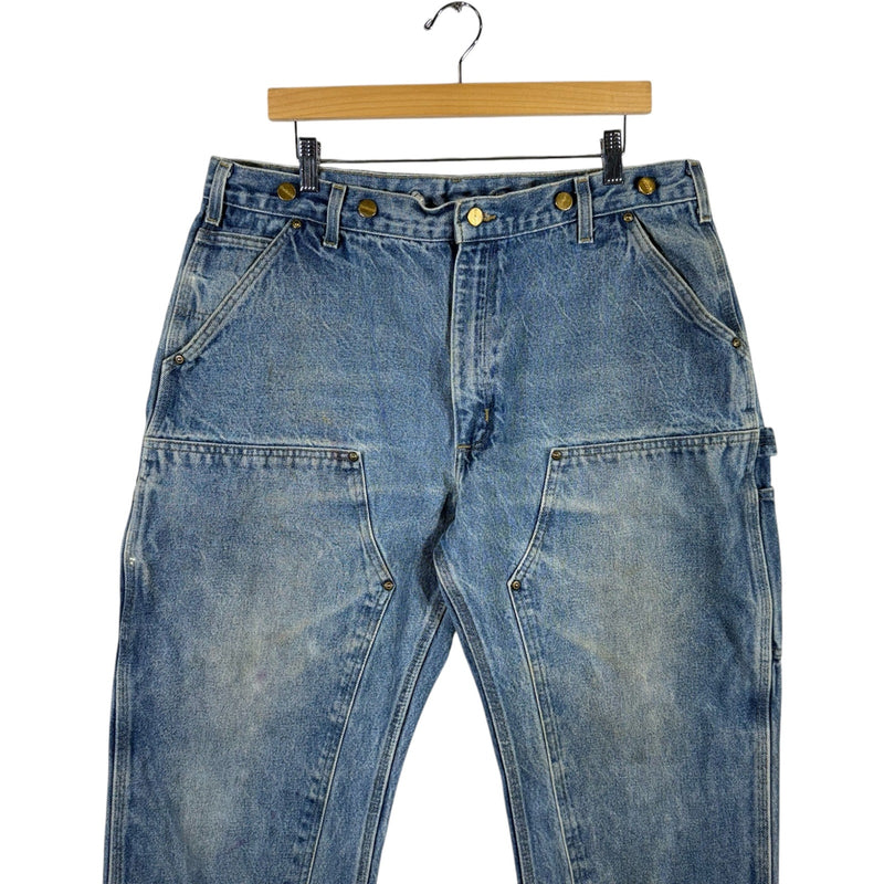 Vintage Carhartt Denim Double Knee Carpenter Pants