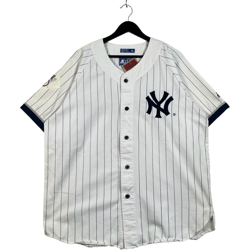 Vintage Starter New York Yankees Spellout Logo MLB Jersey