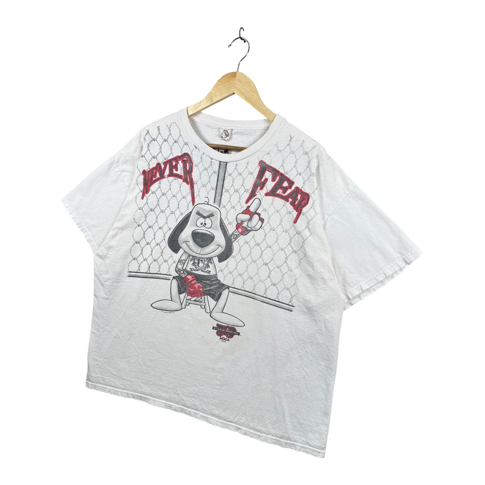 Vintage Dog Pound MMA Cartoon T-Shirt