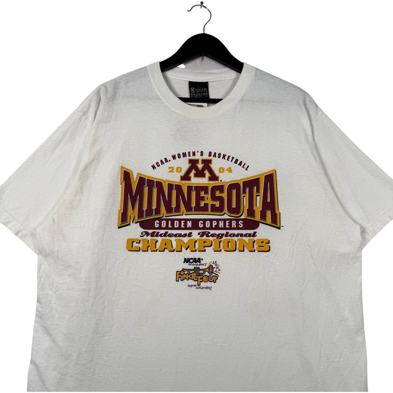 Vintage Golden Gophers Women's Basketball Champs T-Shirt 2004