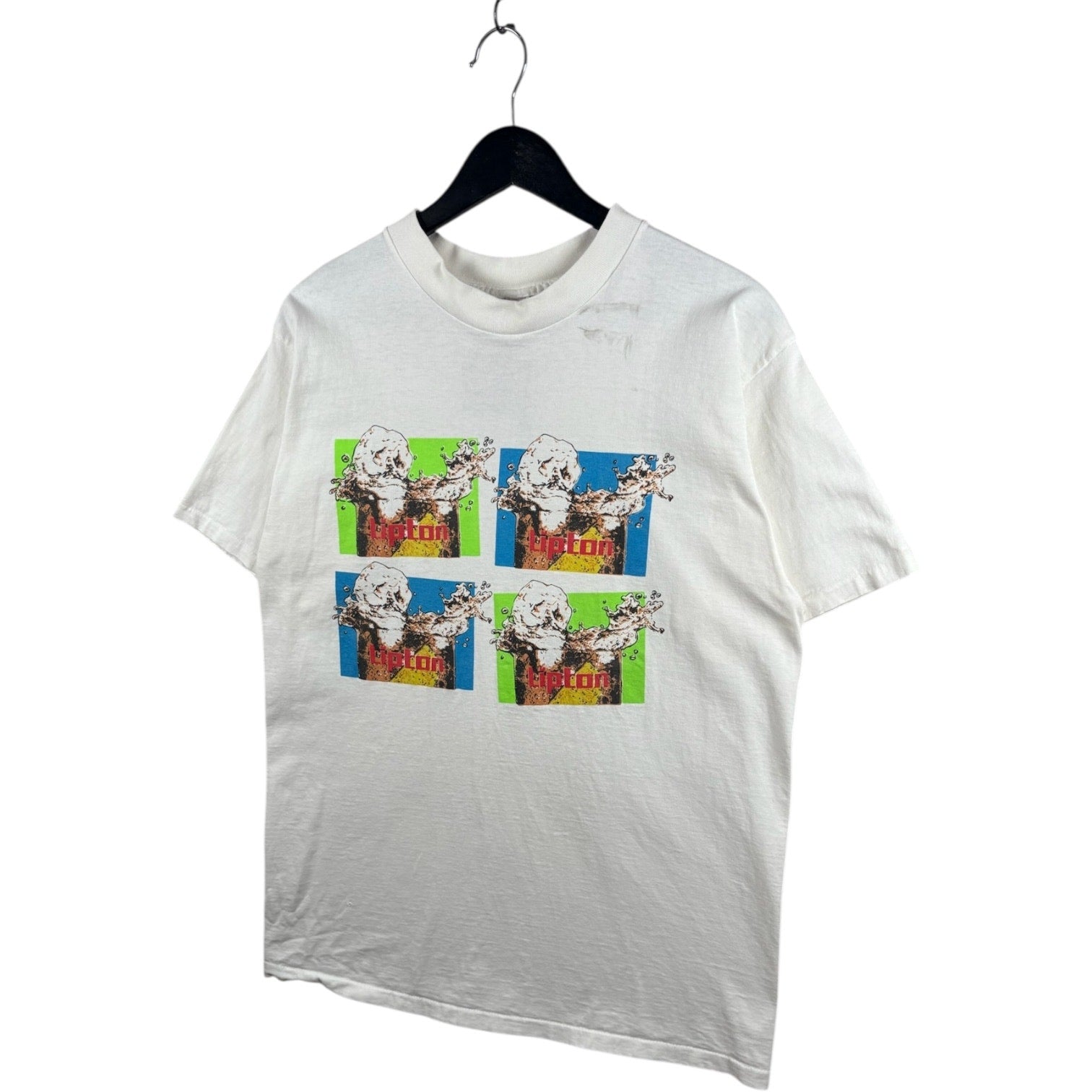 Vintage Lipton Ice Tea Pop Art Graphic T-Shirt