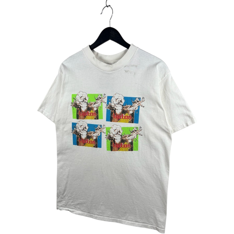 Vintage Lipton Ice Tea Pop Art Graphic T-Shirt