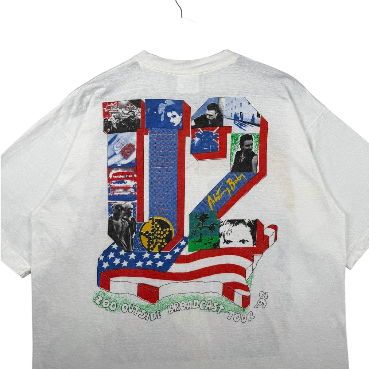 Vintage U2 Concert Graphic T-Shirt