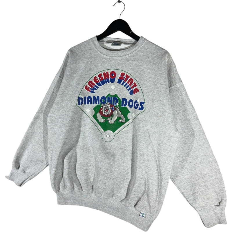 Vintage Fresno State University Diamond Dogs Baseball Crewneck