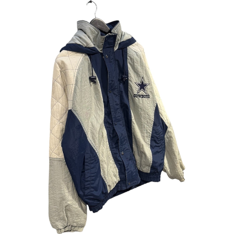Vintage Starter Dallas Cowboys Logo NFL Puffer Jacket