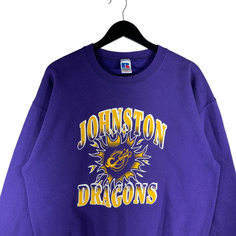 Vintage Russell Johnston Dragons High School Crewneck