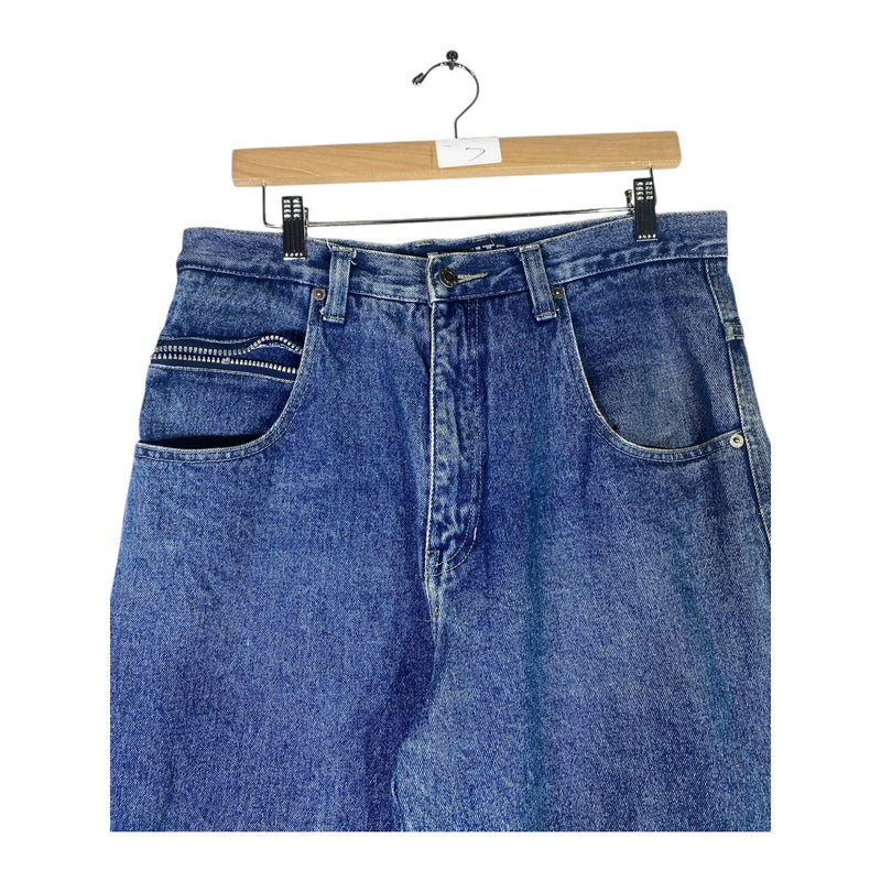 Vintage Results Straight Leg Denim Jeans 34