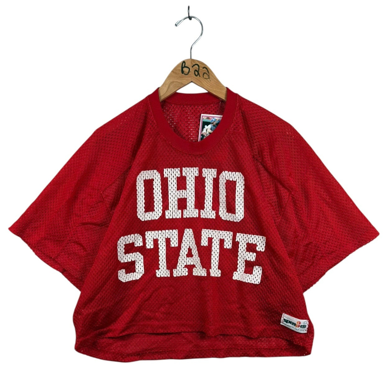 Vintage Y2K Ohio State Cropped Jersey