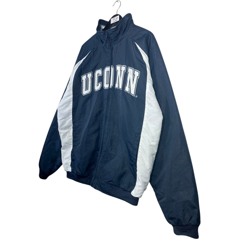 Vintage UConn Huskies Full Zip Windbreaker Jacket