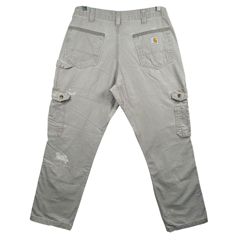 Vintage Carhartt Workwear Cargo Carpenter Pants 35x32