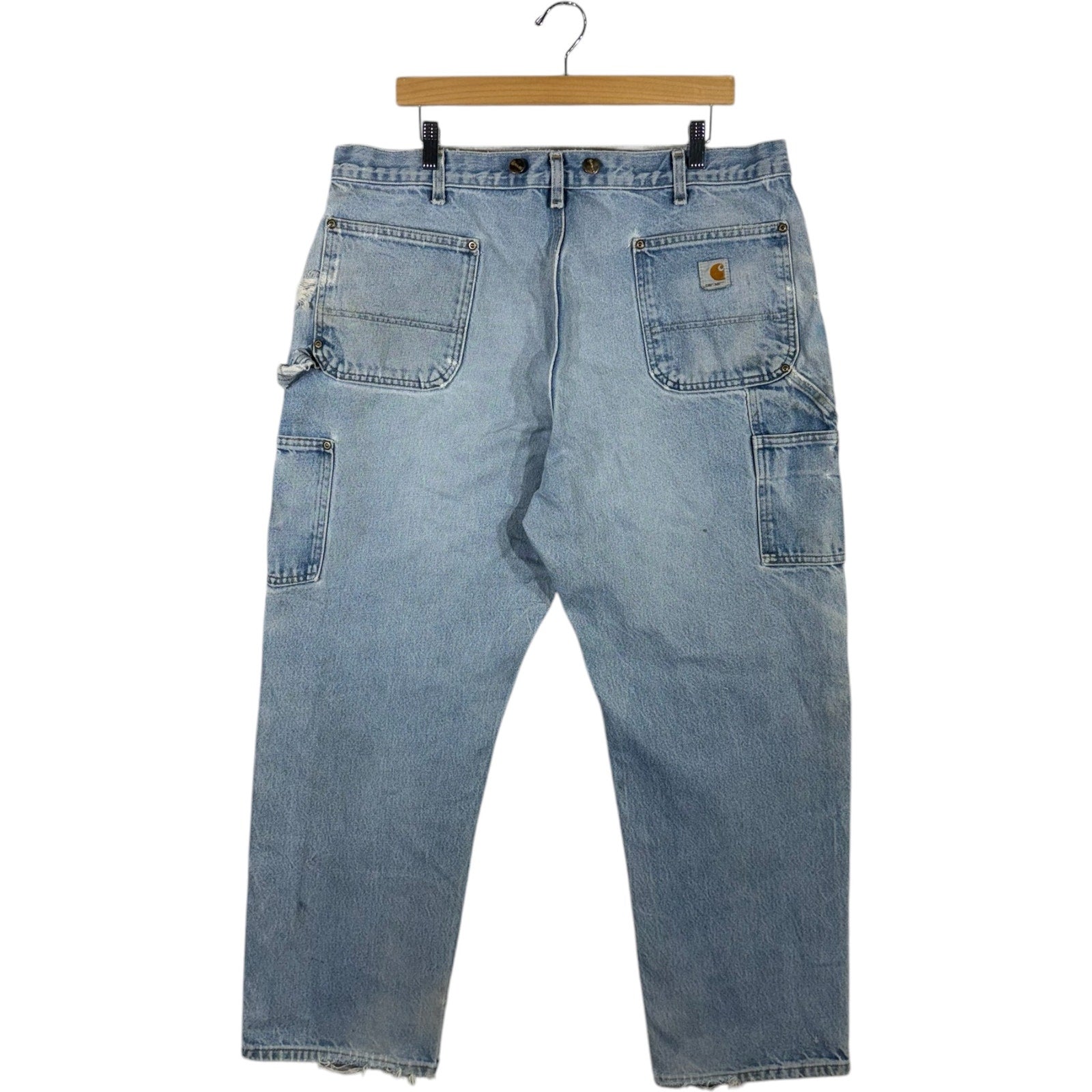 Vintage Carhartt Denim Double Knee Carpenter Pants