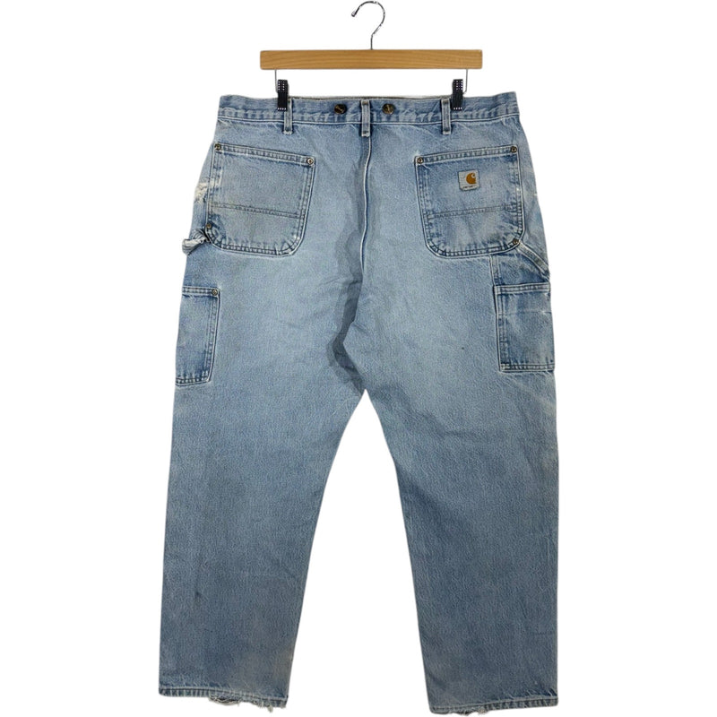 Vintage Carhartt Denim Double Knee Carpenter Pants