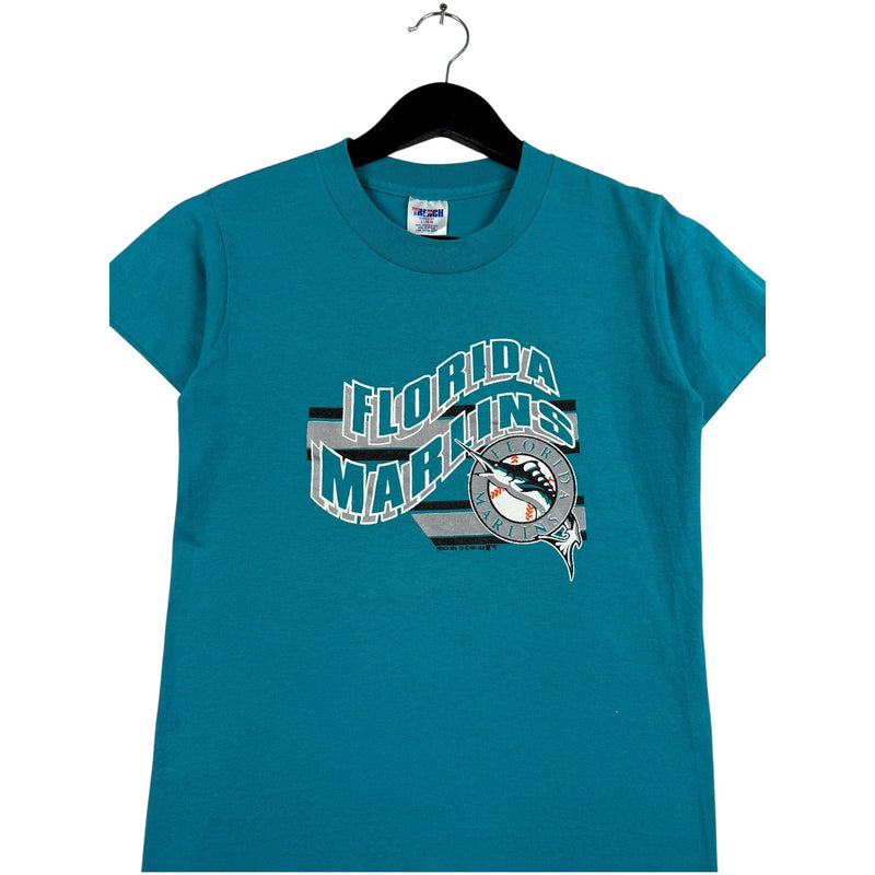 Vintage Florida Marlins Logo Spellout MLB T-Shirt