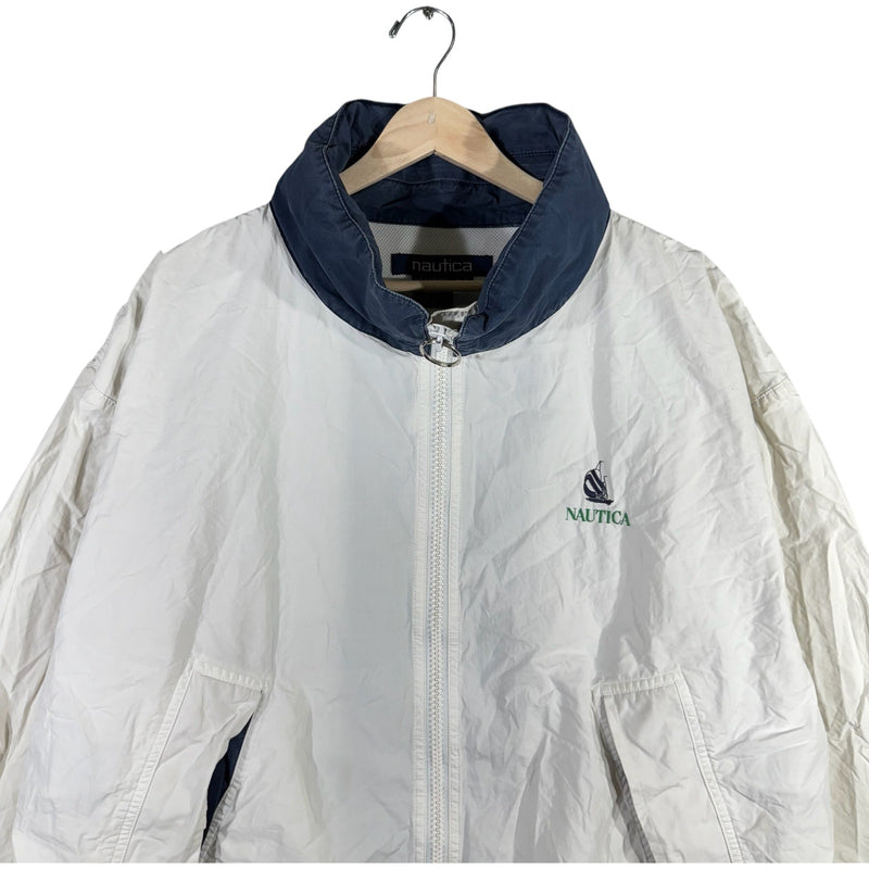 Vintage Nautica Sailing Logo Windbreaker