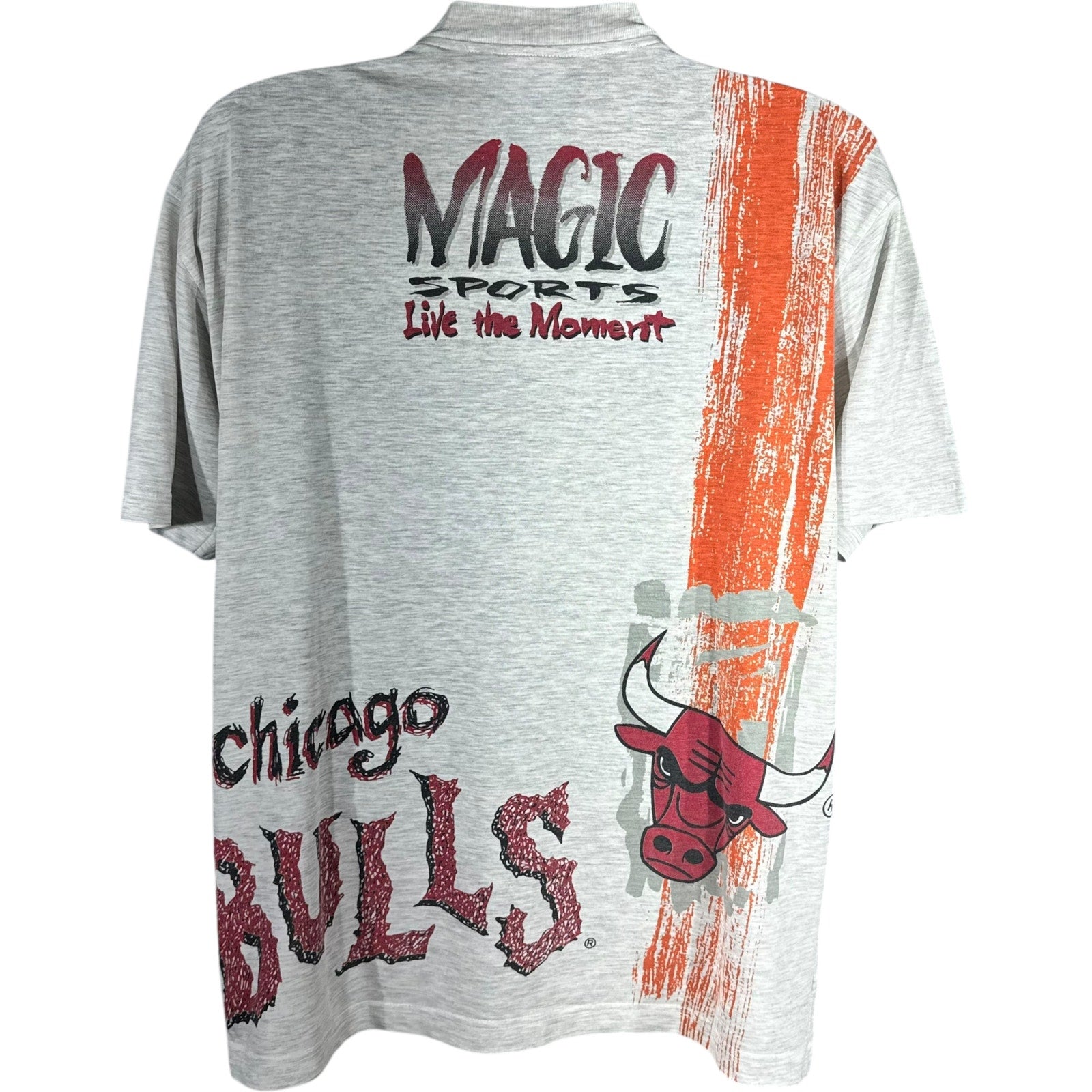 Vintage Chicago Bulls Magic Johnson T's AOP Tee