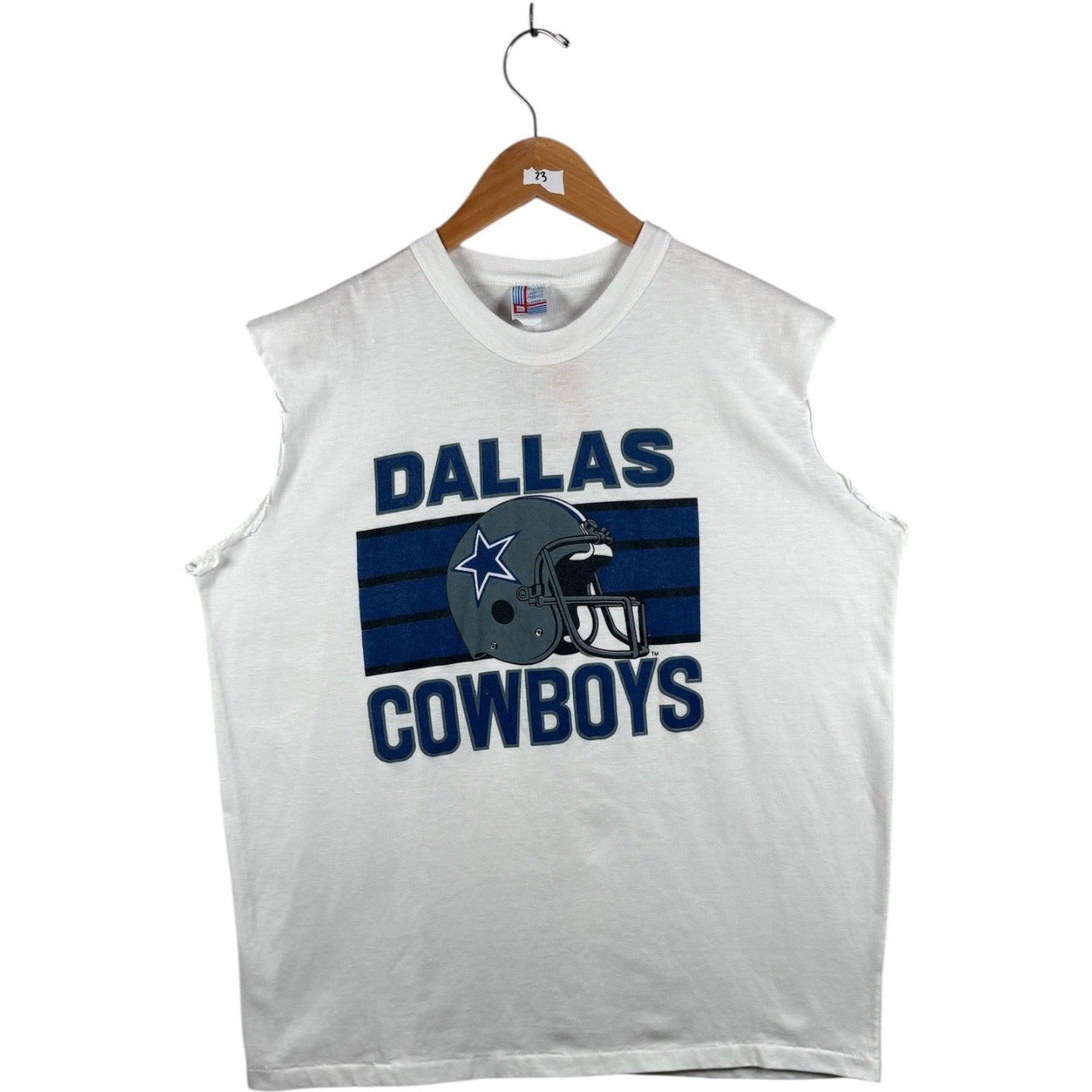 Vintage Dallas Cowboys NFL Cut-out Tank Top