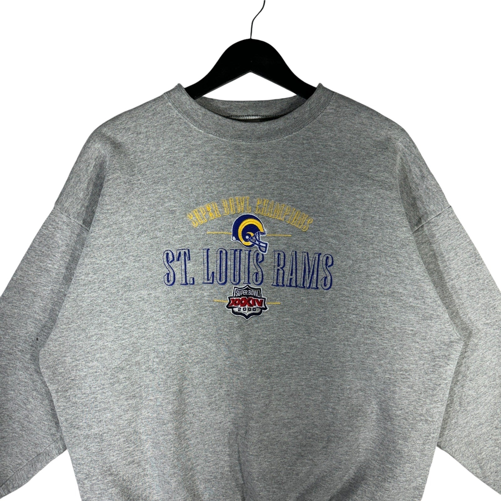 Vintage St. Louis Rams Logo Athletic Crewneck