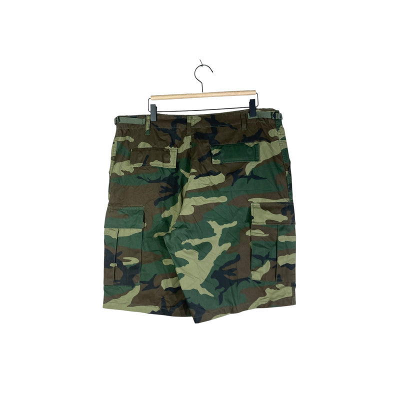 Vintage Camo Cargo Shorts