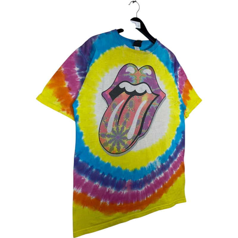 Vintage Rolling Stones Tie Dye Band Graphic T-Shirt