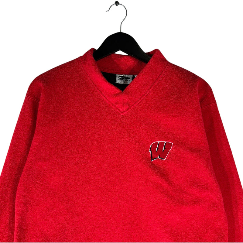 Vintage University of Wisconsin Logo Fleece Crewneck