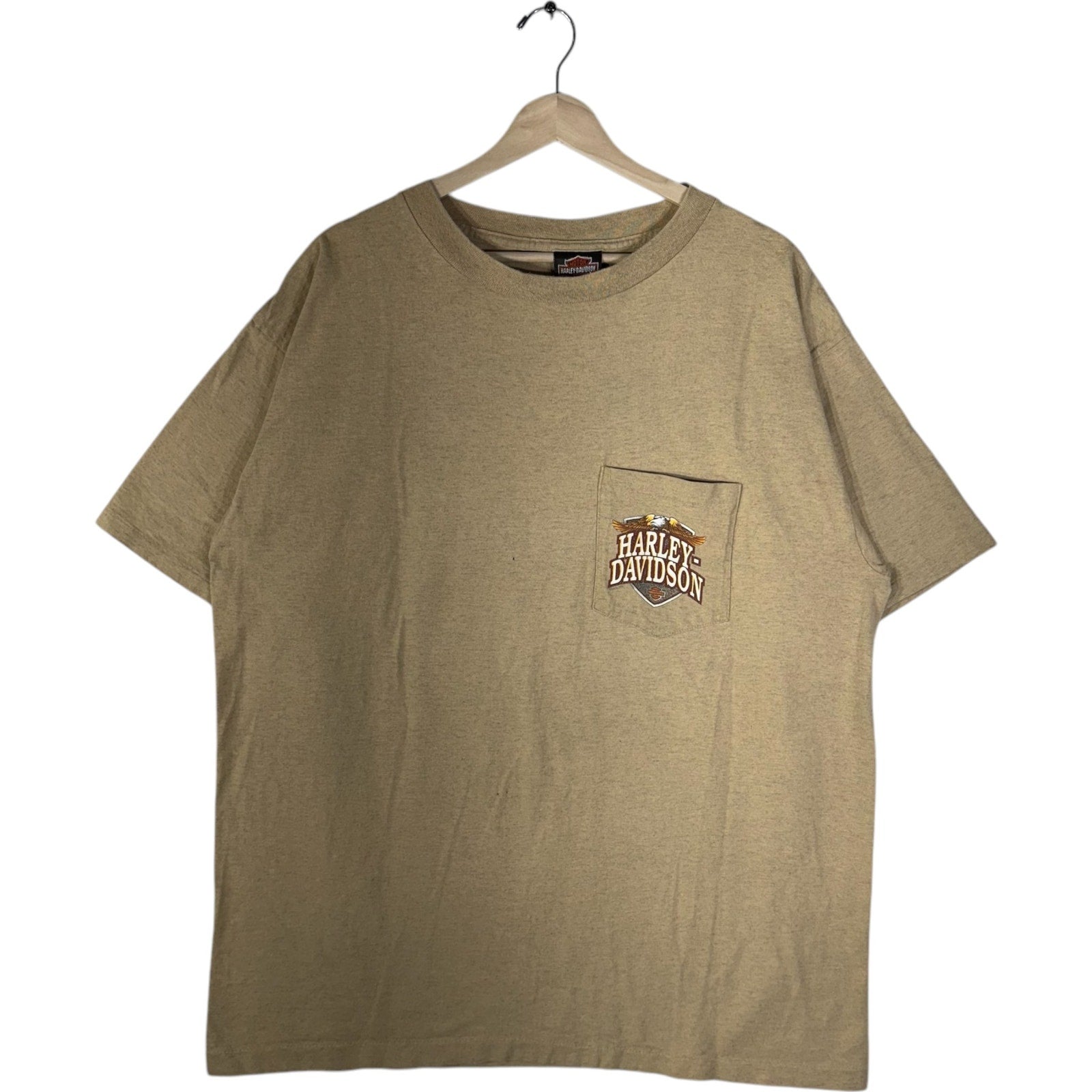 Vintage Harley Davidson Pocket Tee Men's