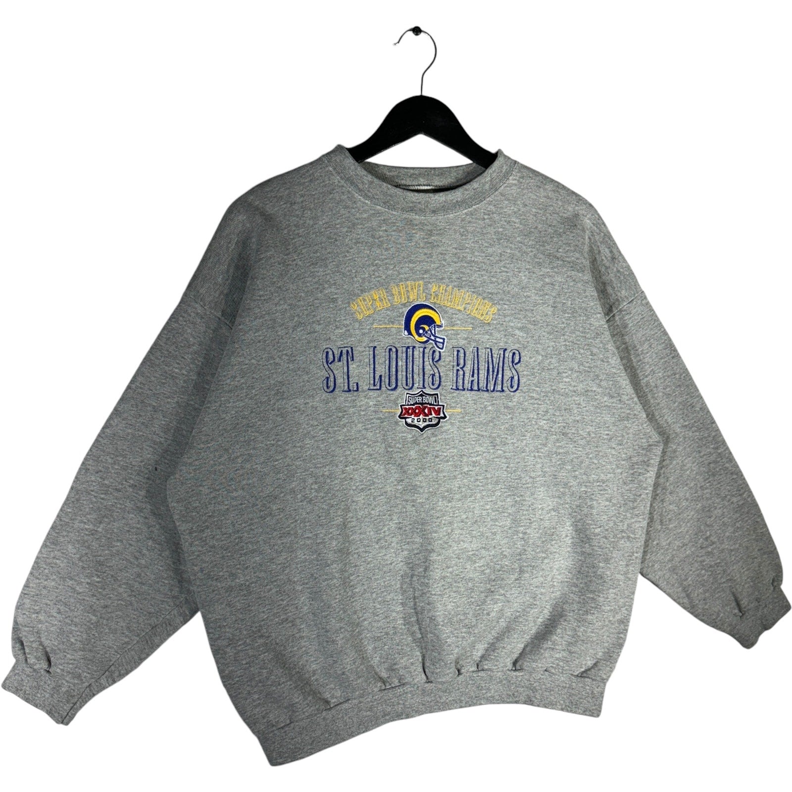 Vintage St. Louis Rams Logo Athletic Crewneck