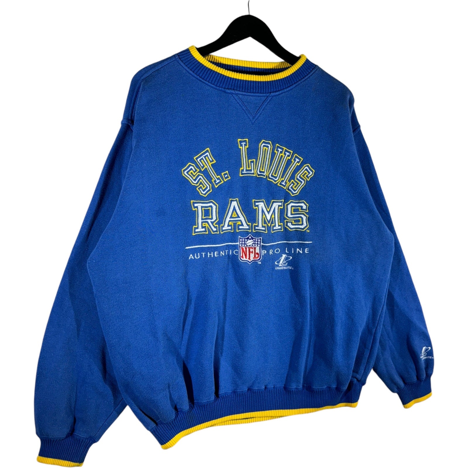 Vintage Logo Athletic St. Louis Rams NFL Crewneck