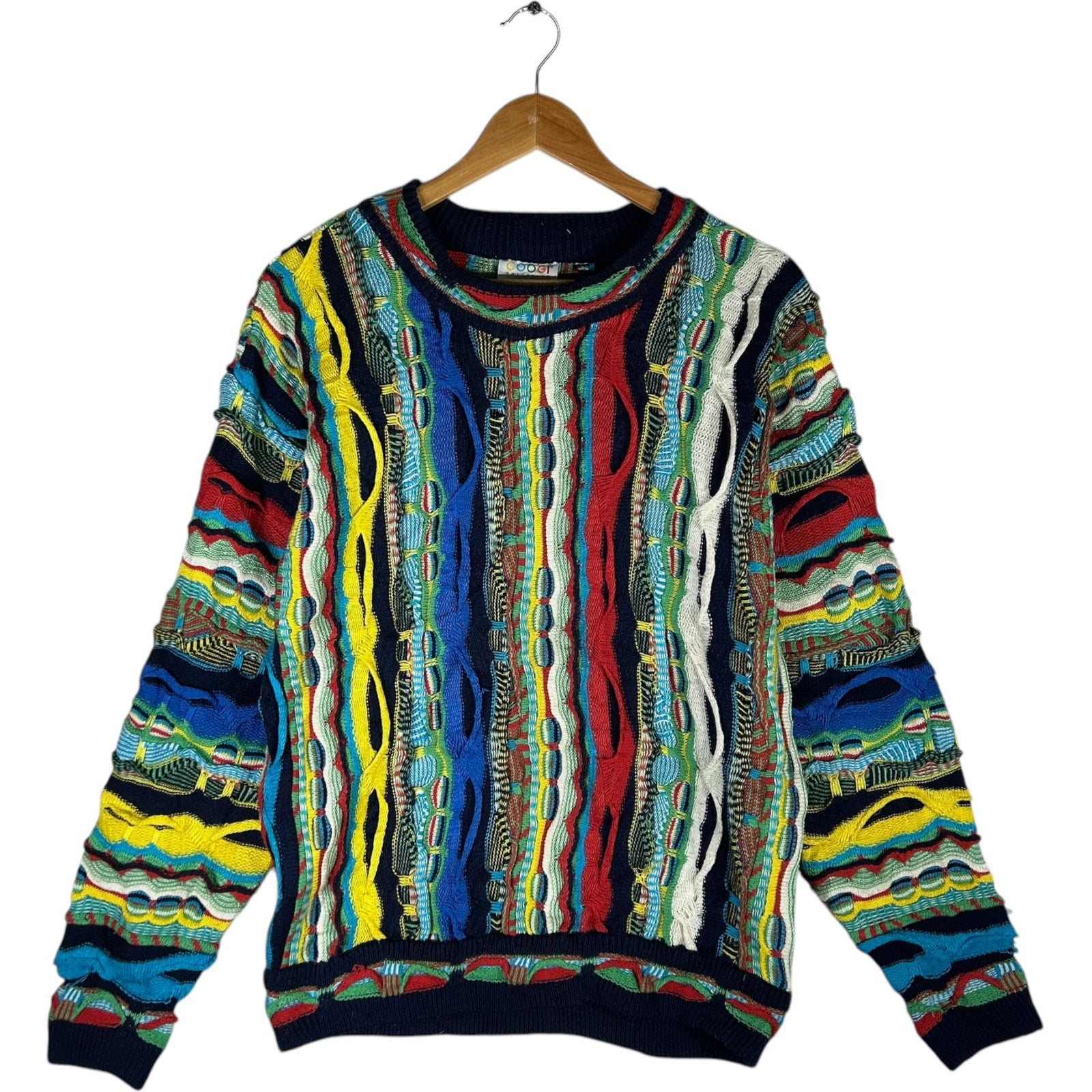 Vintage Coogi 3D Knit Sweater