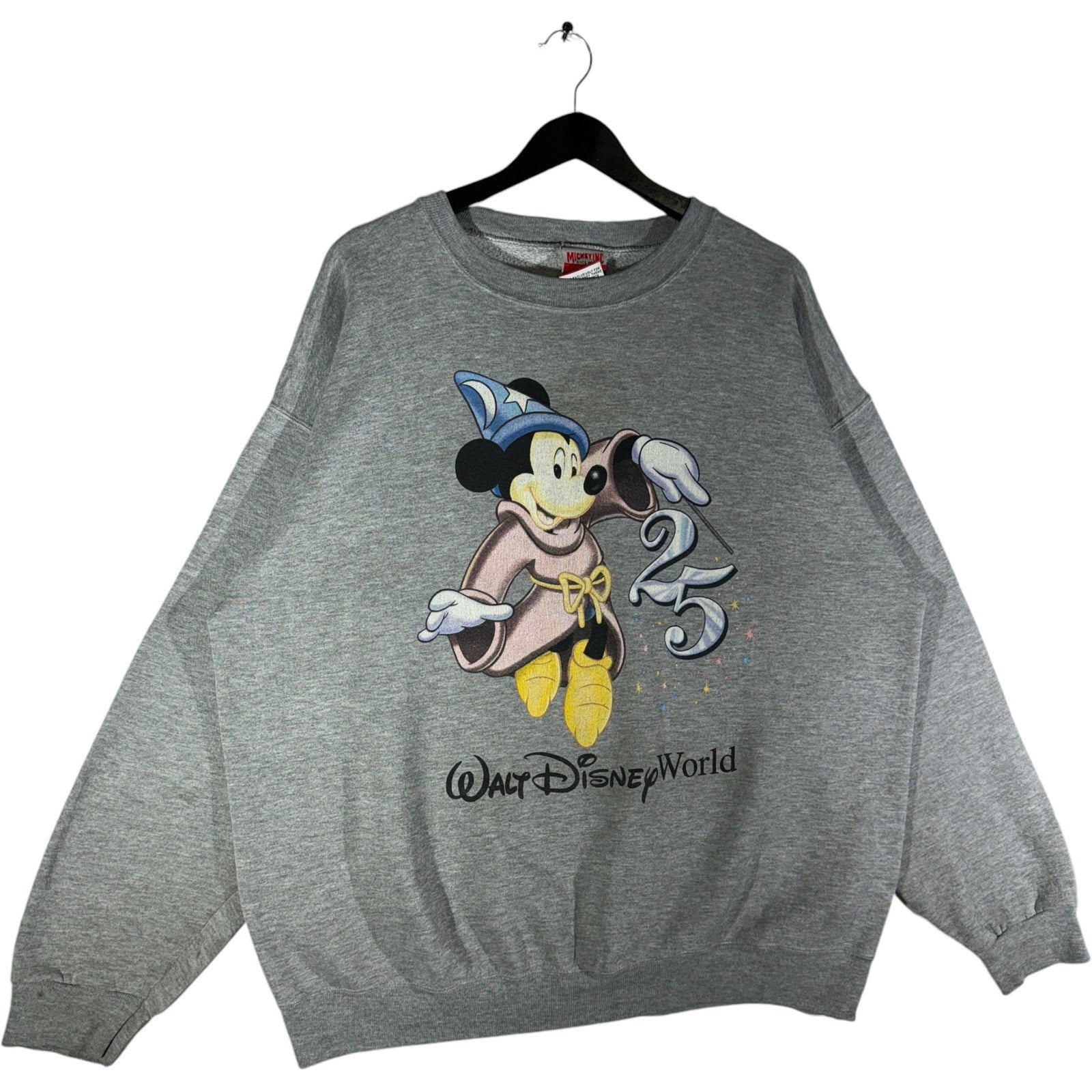 Vintage Walt Disney World 25th Anniversary Mickey Crewneck