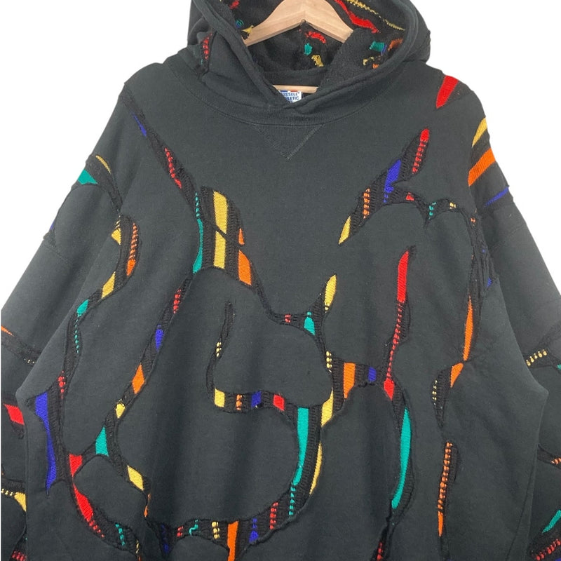 Vintage Coogi Cut & Sew Russell Athletic Hoodie