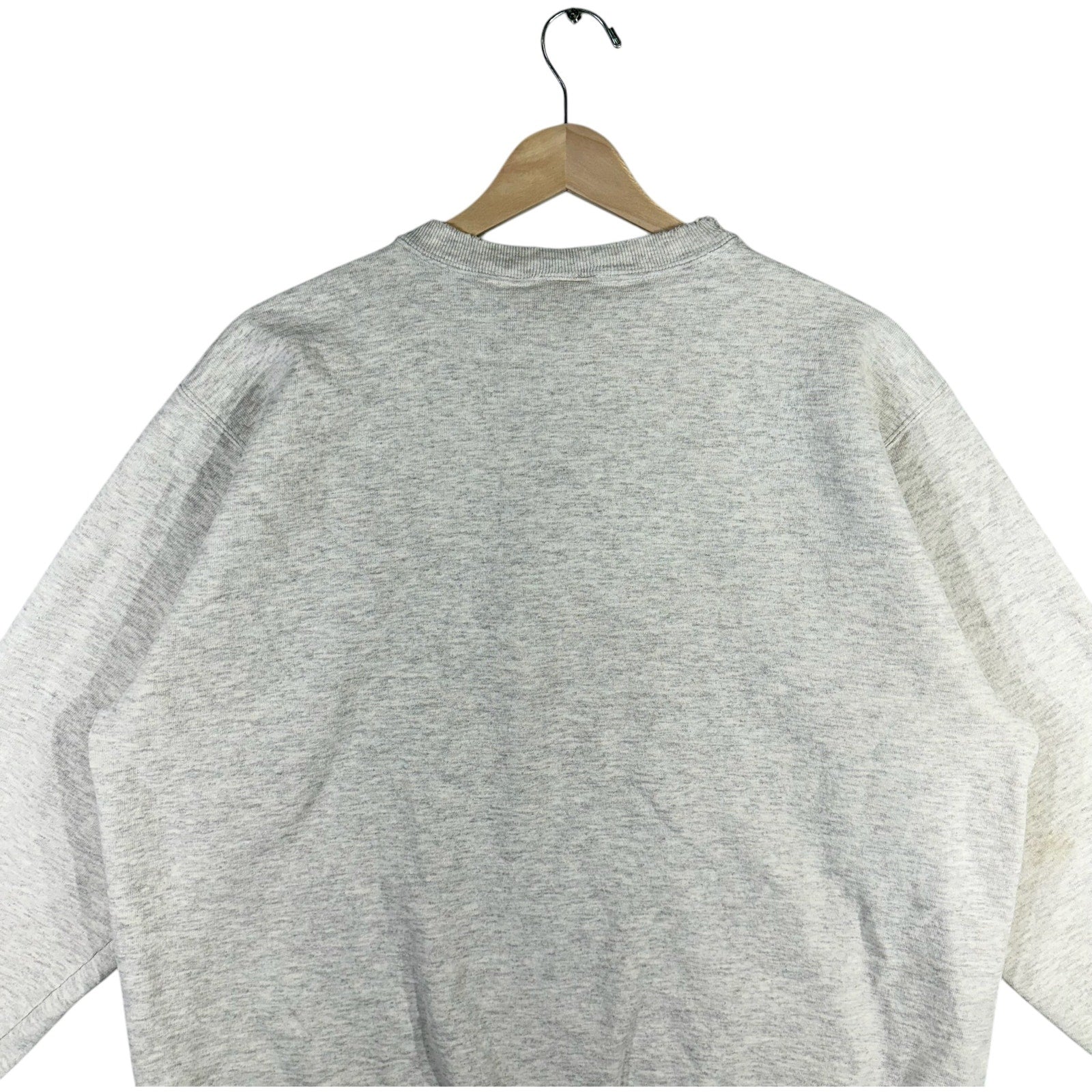 Vintage Champion Mini Spellout Logo Pullover Crewneck