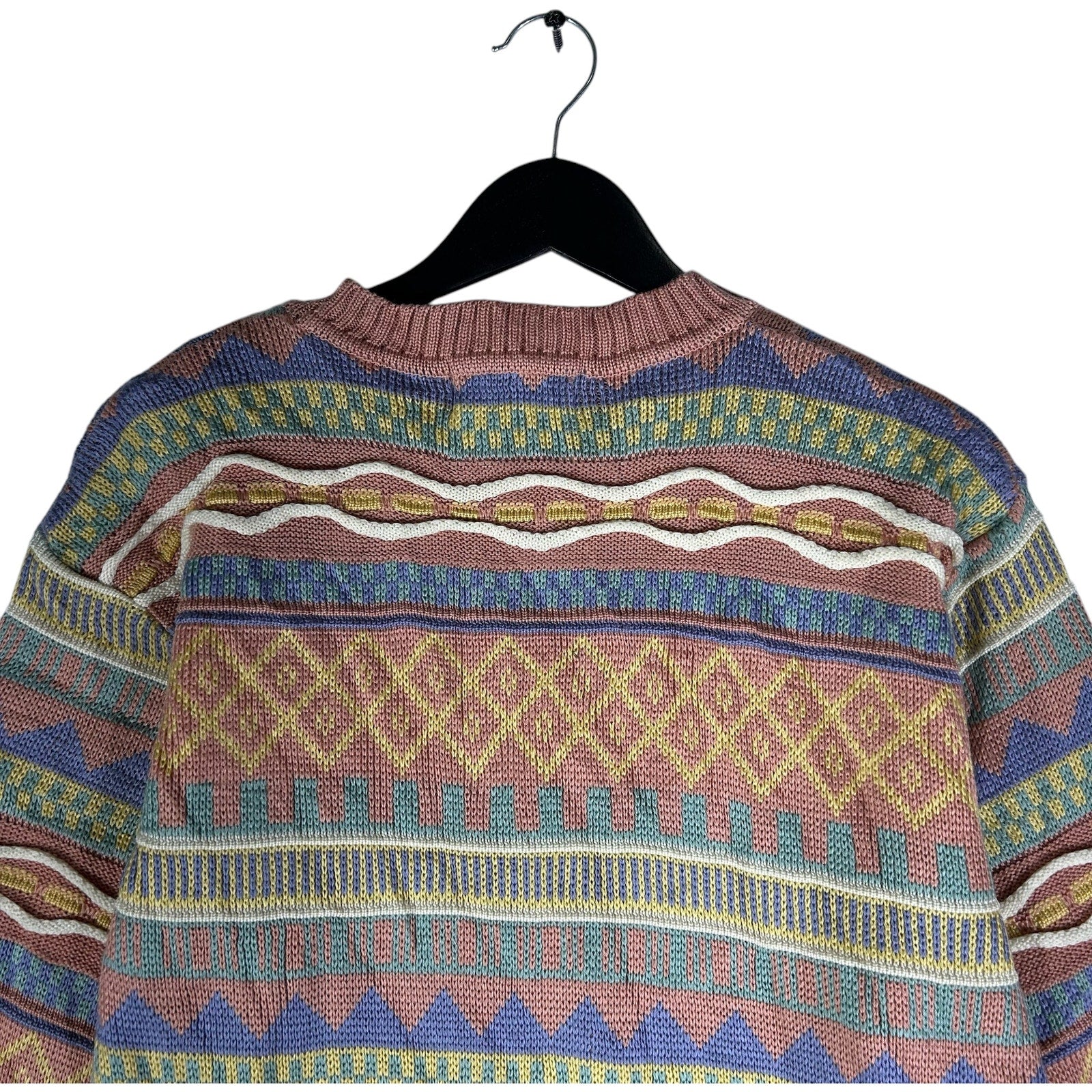 Vintage Torpedo 3D Knit Sweater