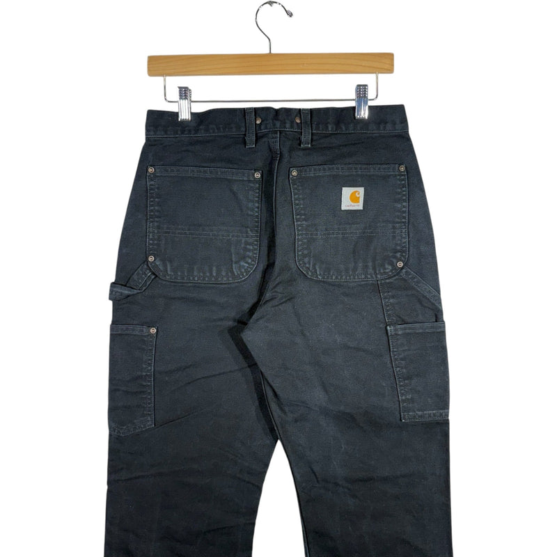 Vintage Carhartt Double Knee Dungaree Fit Carpenter Pants 31 x 32