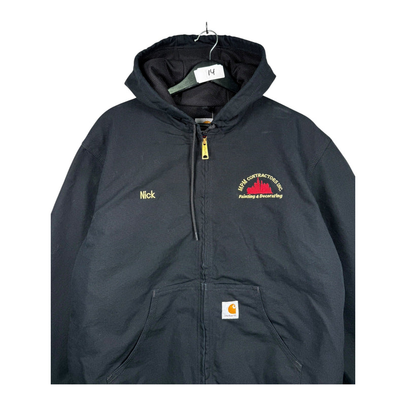 Vintage Carhartt MPM Contractor Full Zip Hoodie