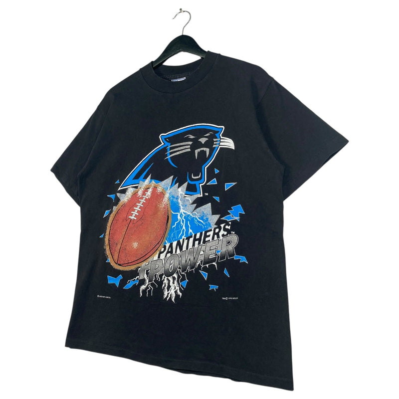 Vintage Carolina Panthers "Panthers Power" NFL T-Shirt 90s