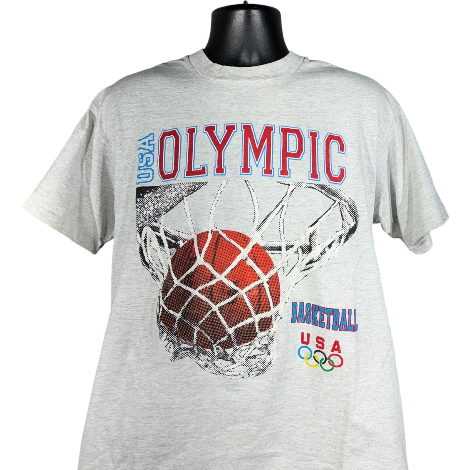 Vintage Olympics Team USA Basketball Tee 90s