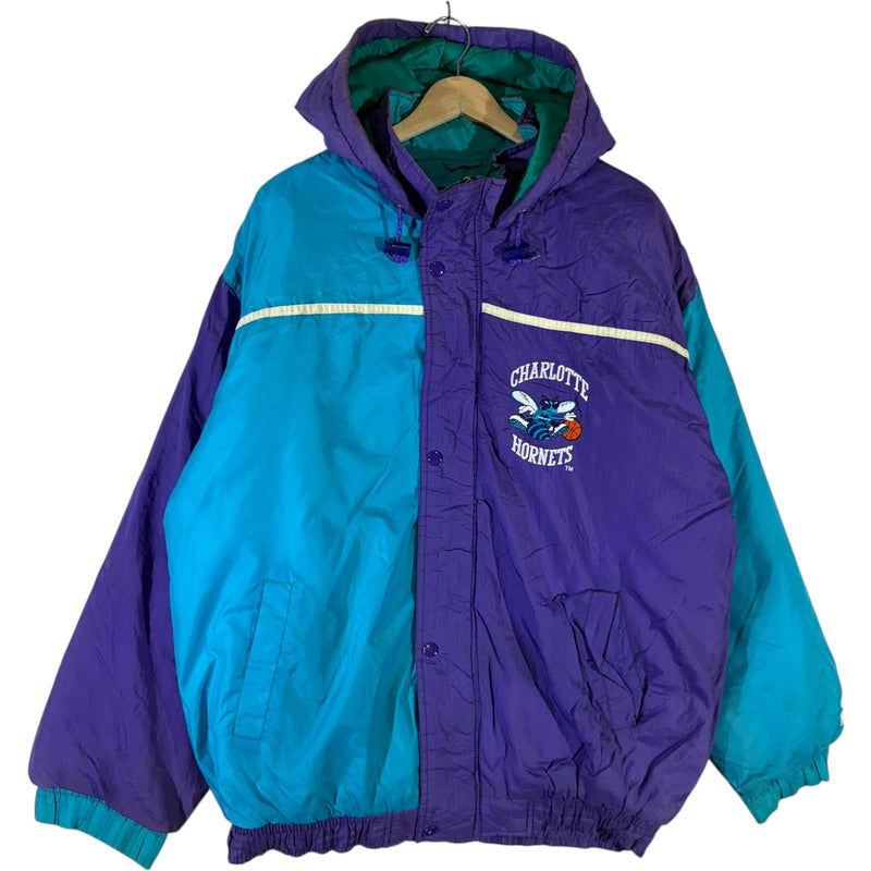Vintage Charlotte Hornets NBA Starter Puffer Jacket