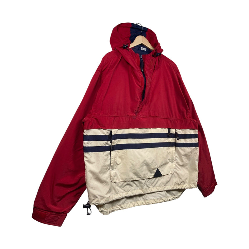 Vintage Tommy Hilfiger Hooded Colorblock Anorak Jacket