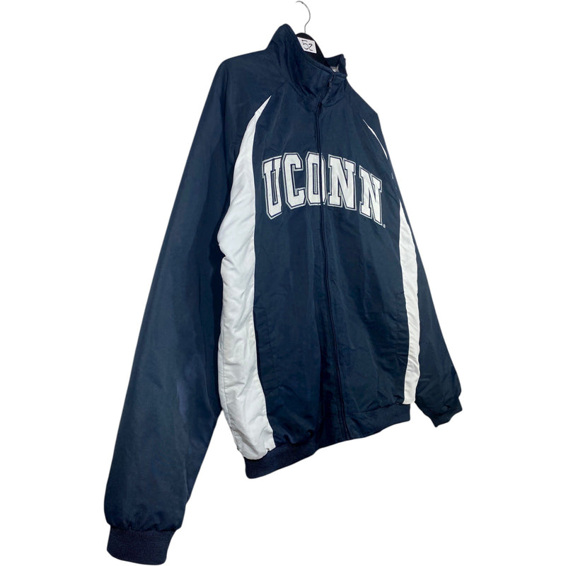 Vintage UConn Huskies Full Zip Windbreaker Jacket