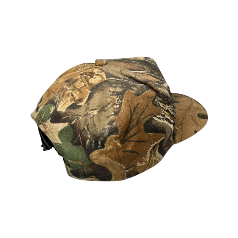 Vintage Deer & Deer Hunting Magazine Camo Snapback Hat OSFA
