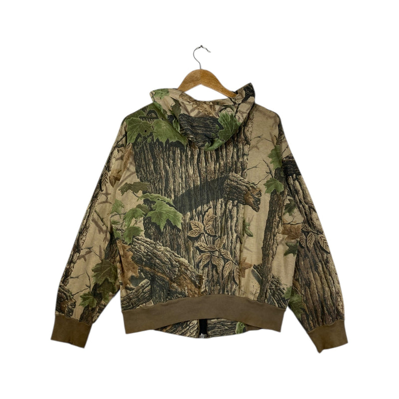 Vintage Sports Afield Real Tree Full Zip Hoodie