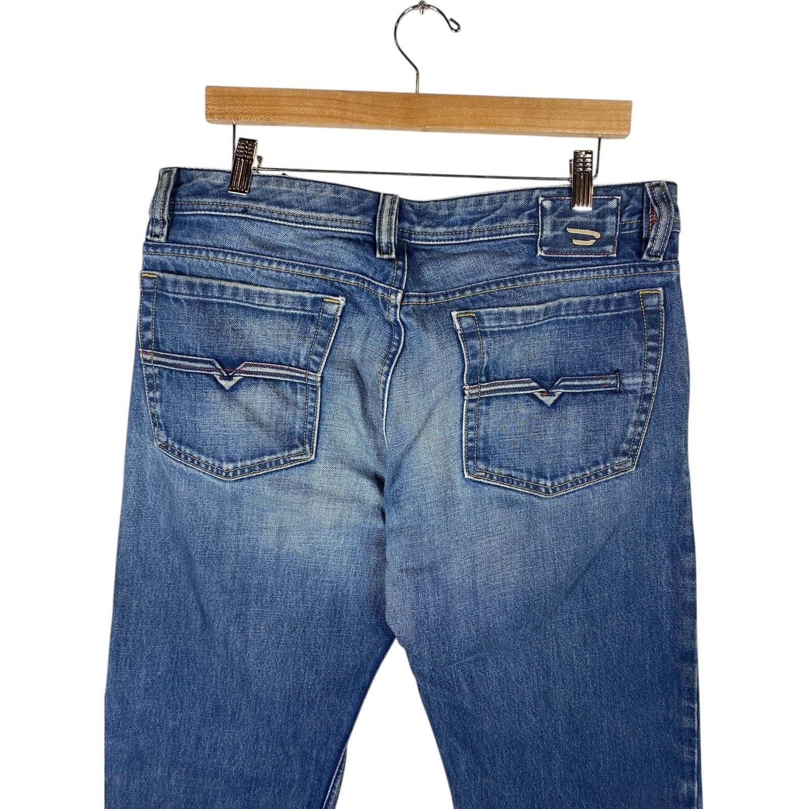 Vintage Diesel Straight Leg Denim Jeans 34