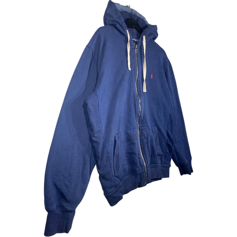 Vintage Polo Ralph Lauren Full Zip Hooded Workwear Jacket