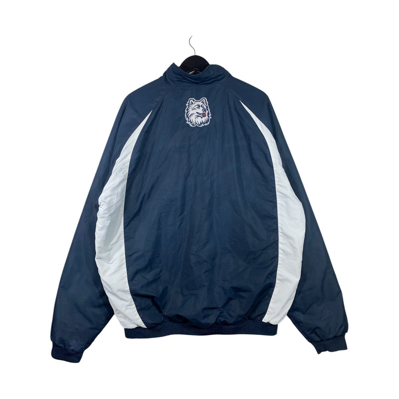 Vintage UConn Huskies Full Zip Windbreaker Jacket