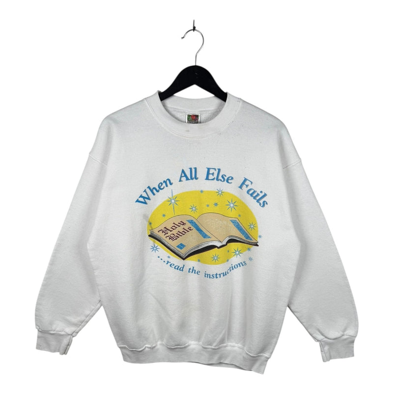 Vintage Christian Holy Bible Crewneck