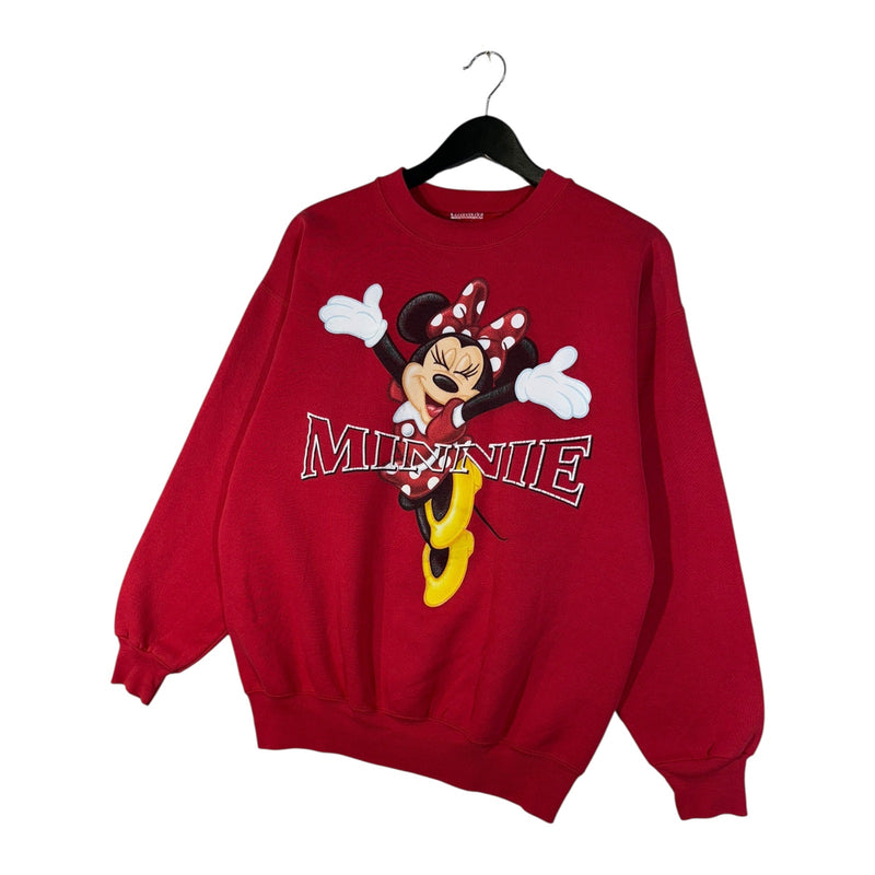 Vintage Disney Minnie Mouse Graphic Pullover Sweatshirt