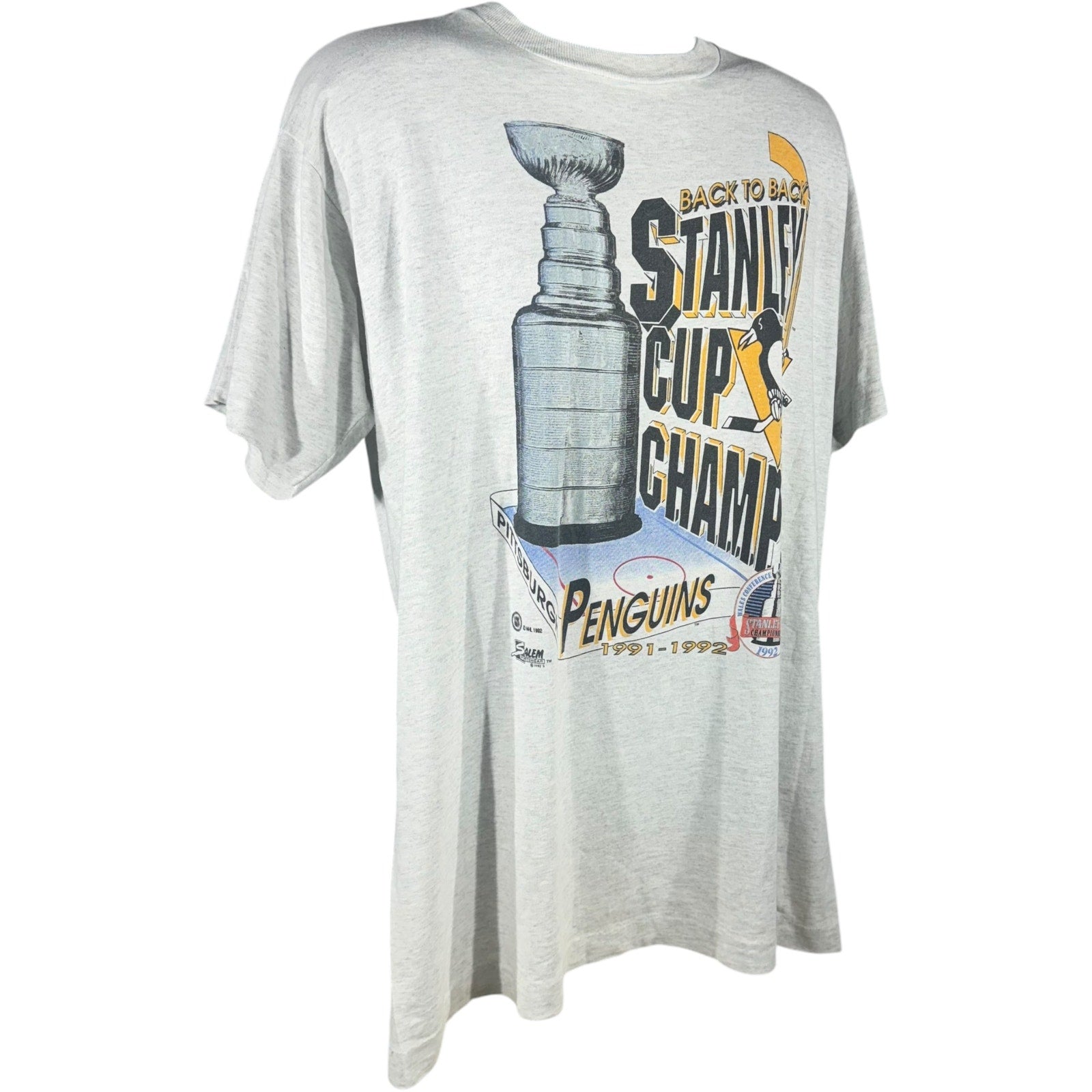 Vintage Pittsburgh Penguins Stanley Cup Champions Tee 90's