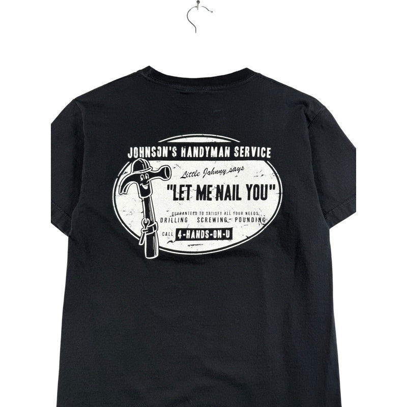 Vintage Little Johnny Says Let Me Nail You T-Shirt