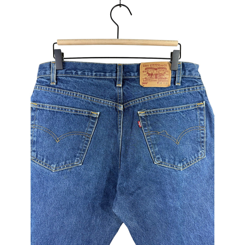 Vintage Levi's 505 Denim Shorts 34