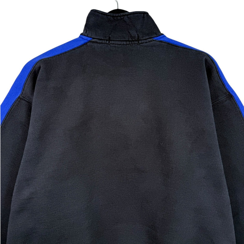 Vintage Nautica Competition Colorblock Quarter Zip Sweatshirt